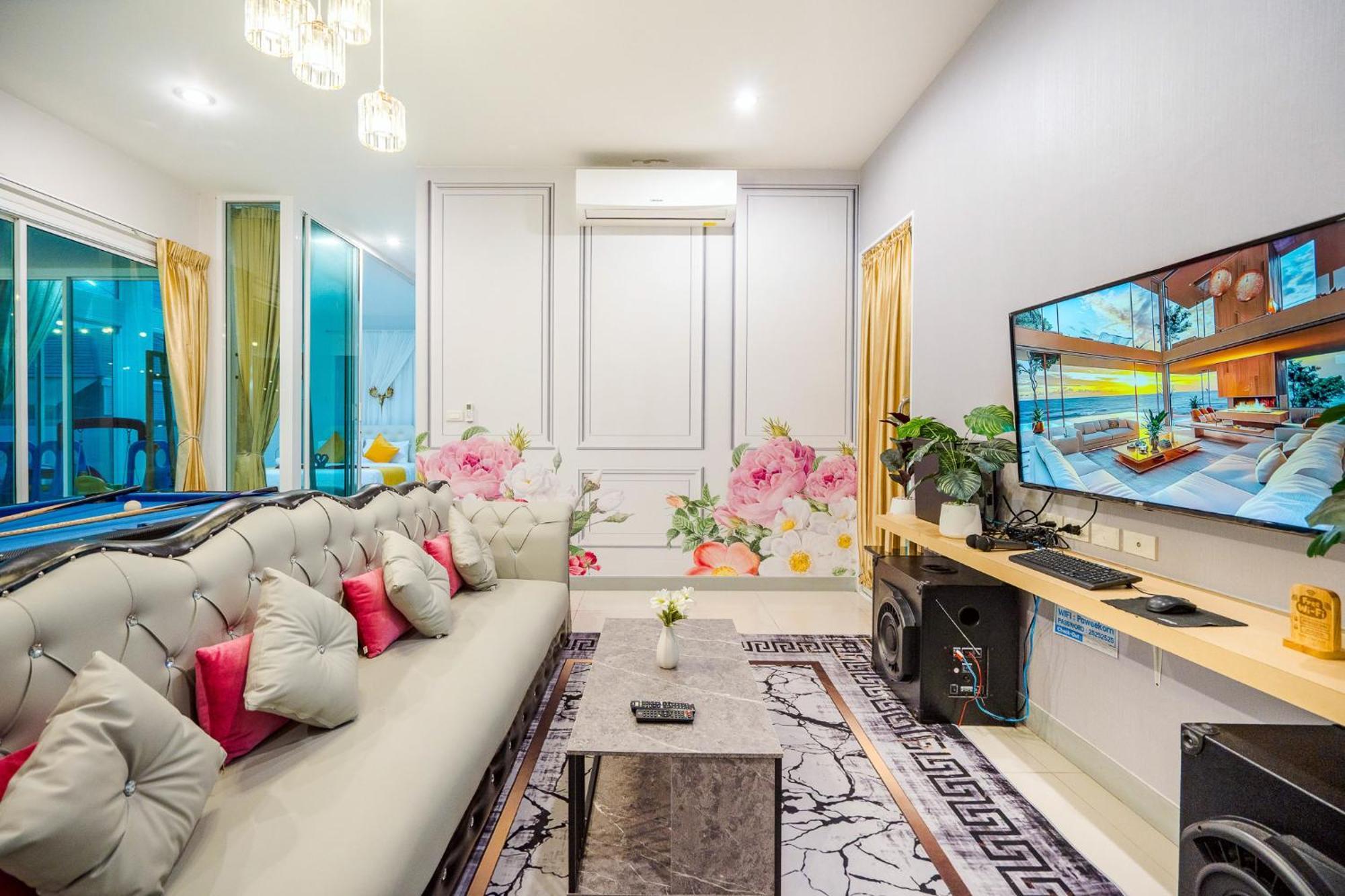 M4 Billion Pool Villa チャアム エクステリア 写真